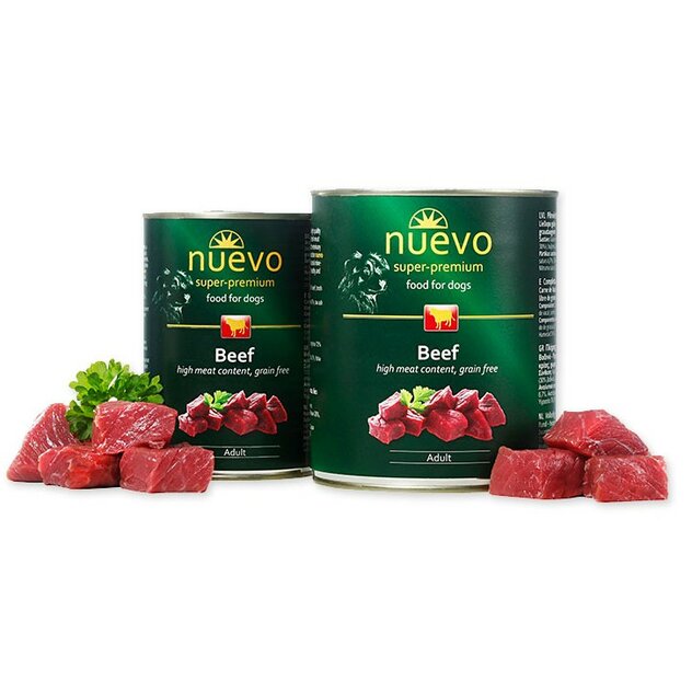 nuevo dog adult beef konzerva-